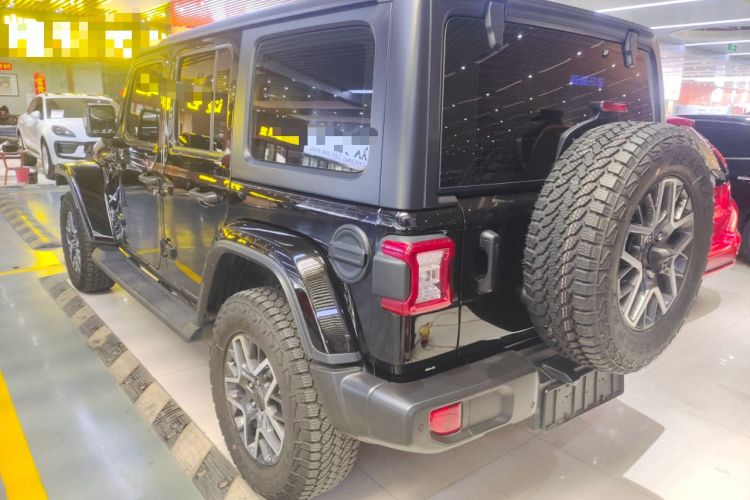 Used Jeep Wrangler 2024 2.0T Sahara Four-Door Edition Rear Left 45 Deg