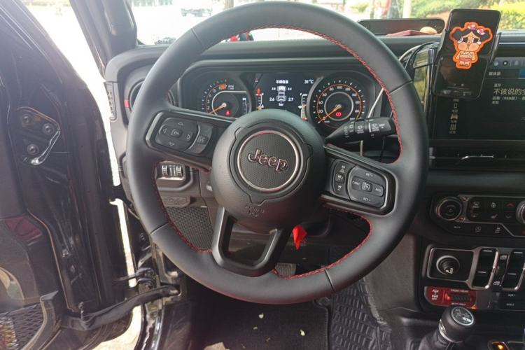 Used Jeep Wrangler 2024 2.0T Robin Hood Four-Door Edition Steering Wheel