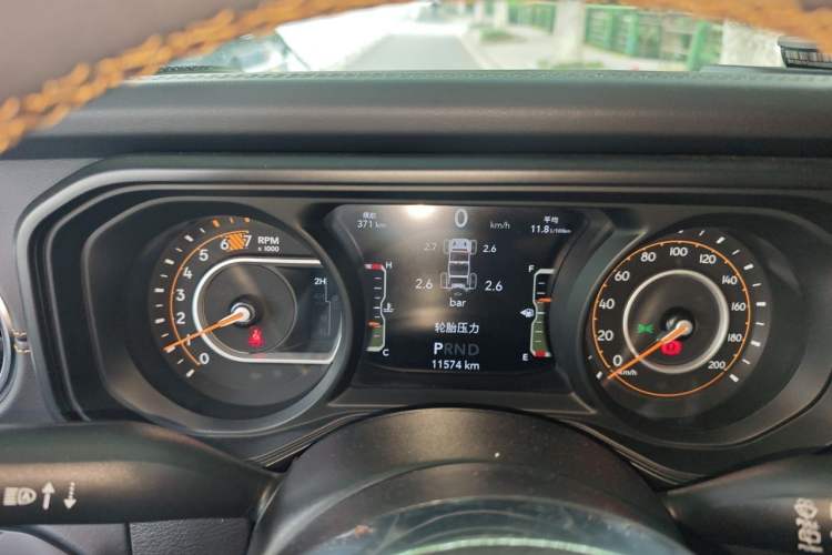 Used Jeep Wrangler 2024 2.0T Sahara Four-Door Edition Instrument Cluster