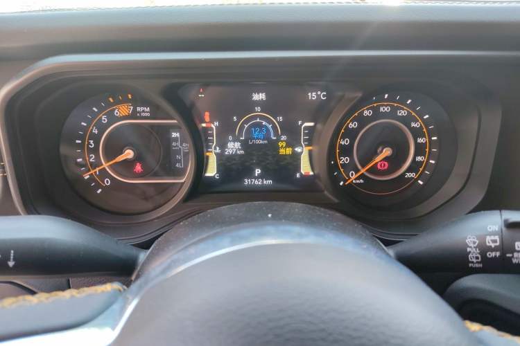 Used Jeep Wrangler 2024 2.0T Sahara Four-Door Edition Instrument Cluster