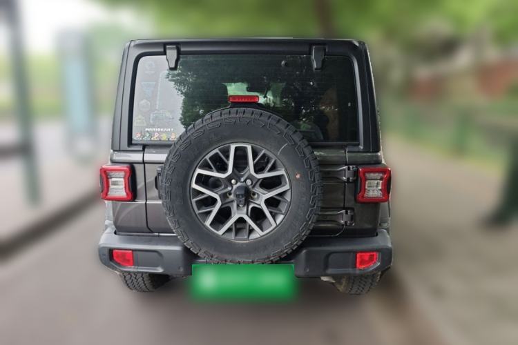Used Jeep Wrangler 2024 2.0T Sahara Four-Door Edition Rear