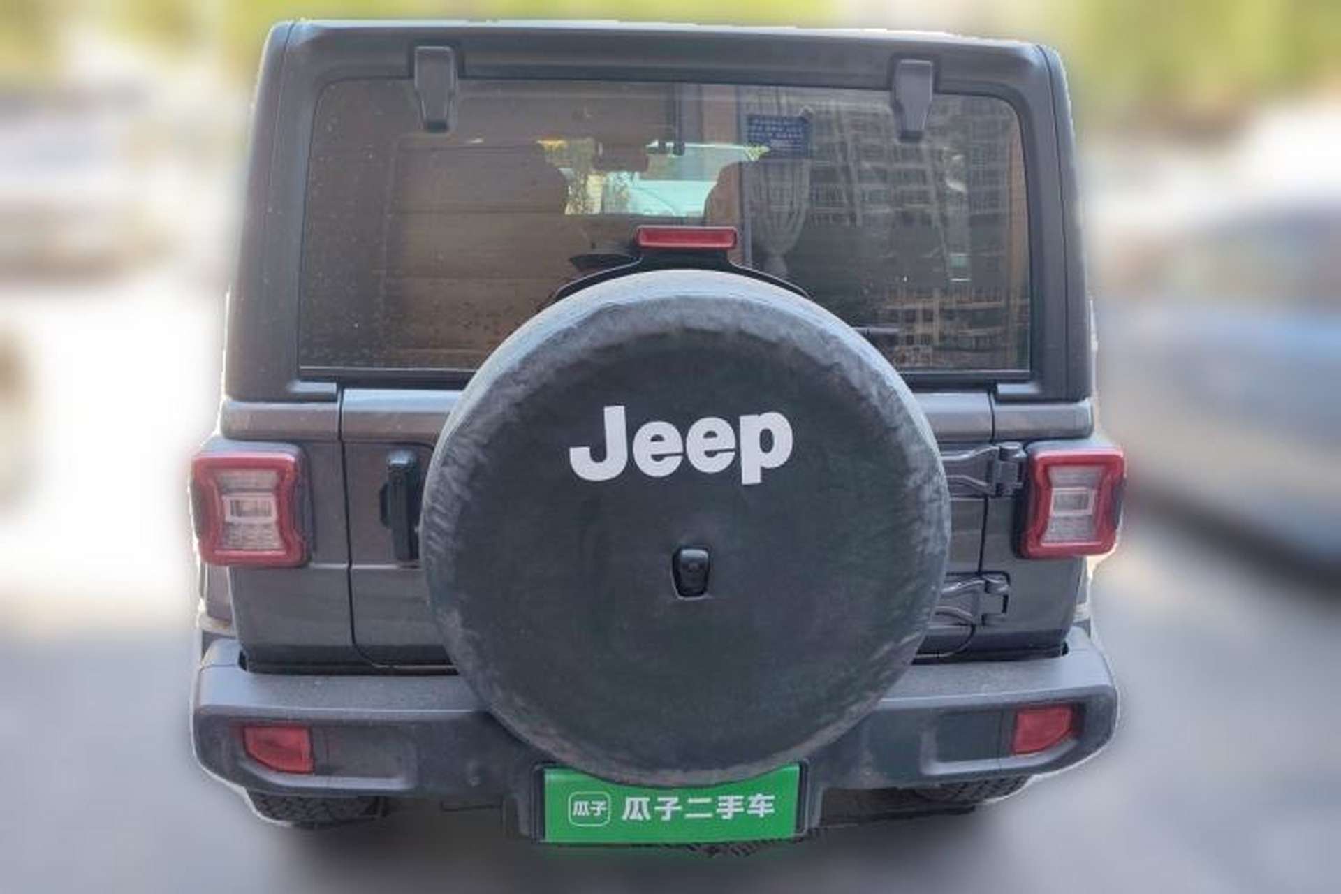 Used Jeep Wrangler 2024 2.0T Sahara Four-Door Edition Rear