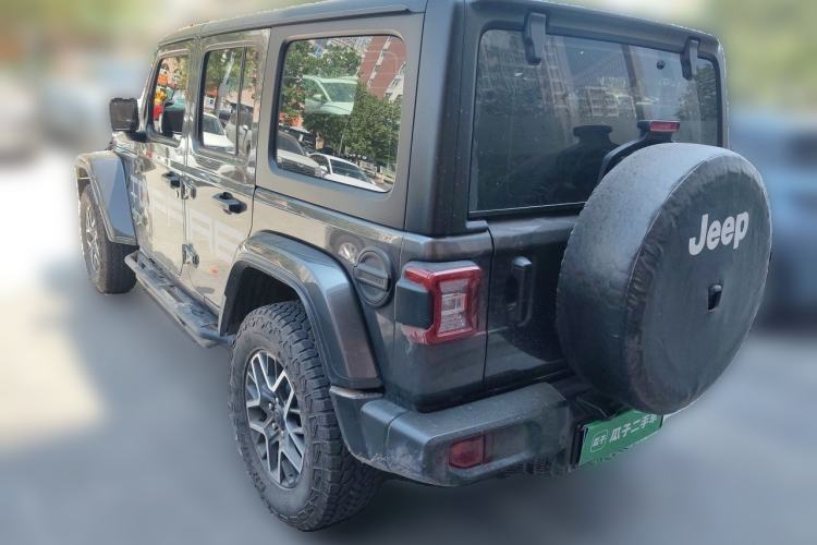 Used Jeep Wrangler 2024 2.0T Sahara Four-Door Edition Rear Left 45 Deg