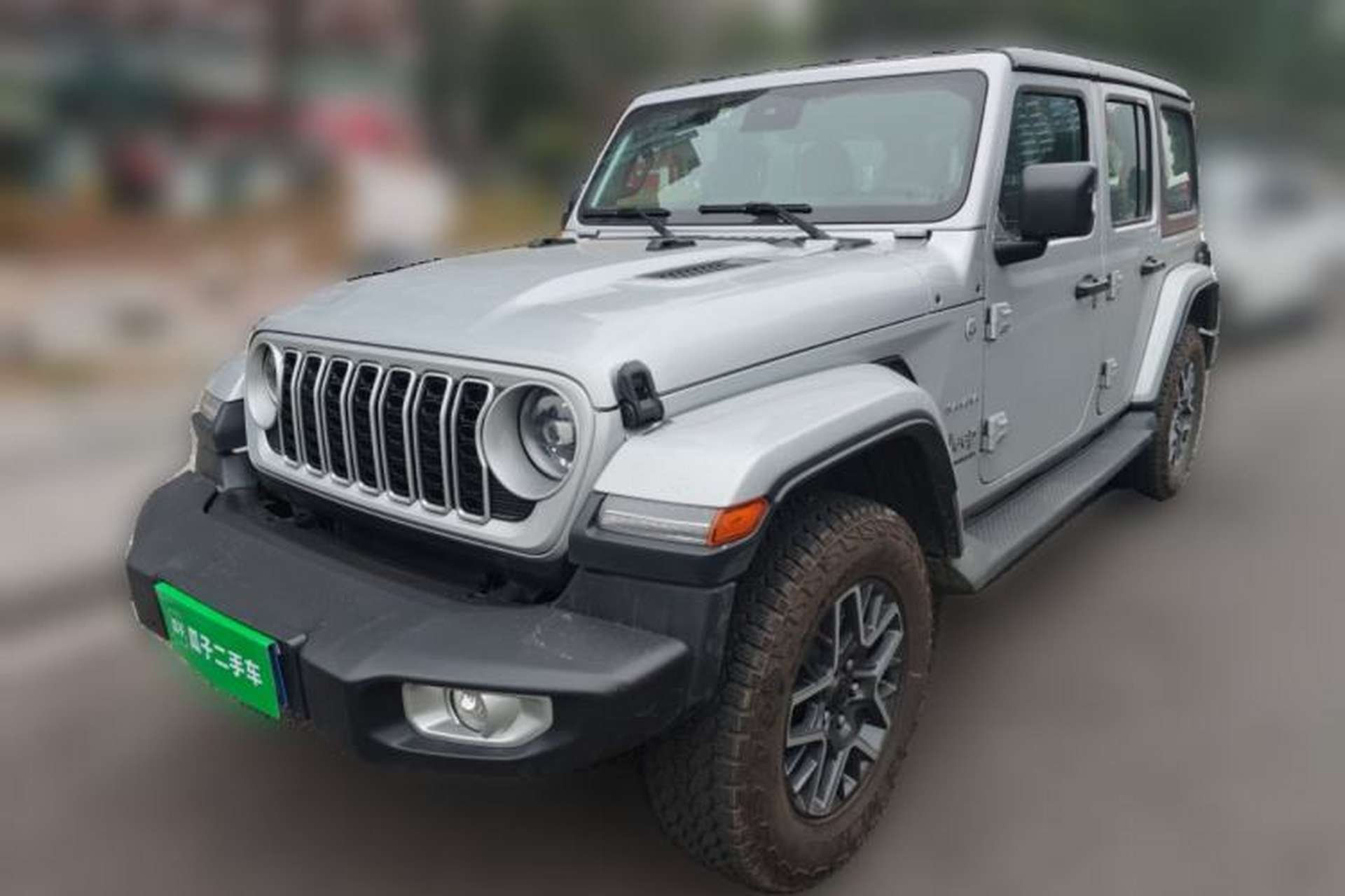 Used Jeep Wrangler 2024 2.0T Sahara Four-Door Edition Front Left 45 Deg