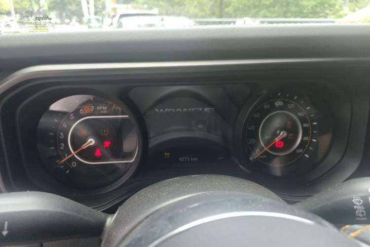 Used Jeep Wrangler 2024 2.0T Sahara Four-Door Edition Instrument Cluster