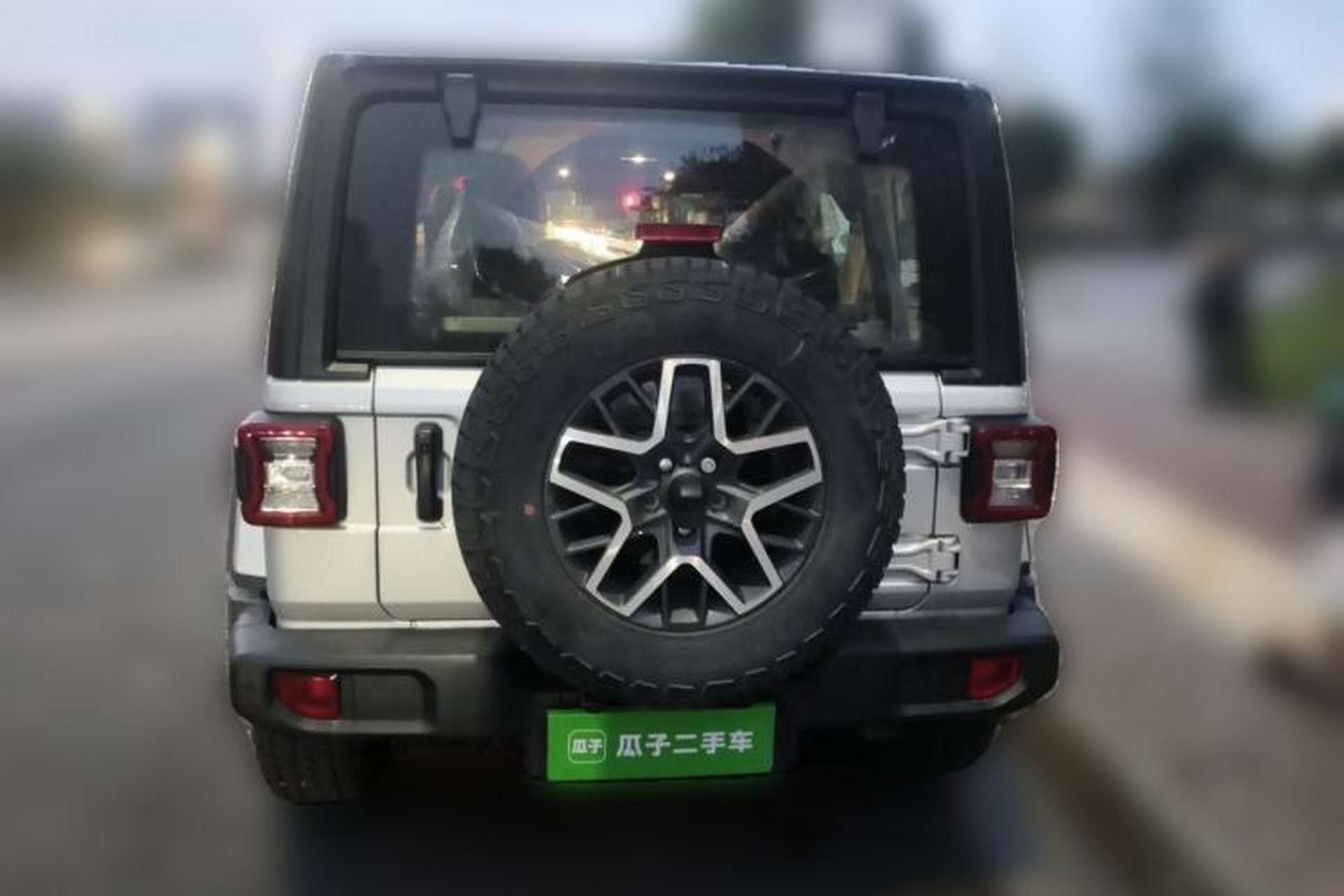Used Jeep Wrangler 2024 2.0T Sahara Four-Door Edition Rear