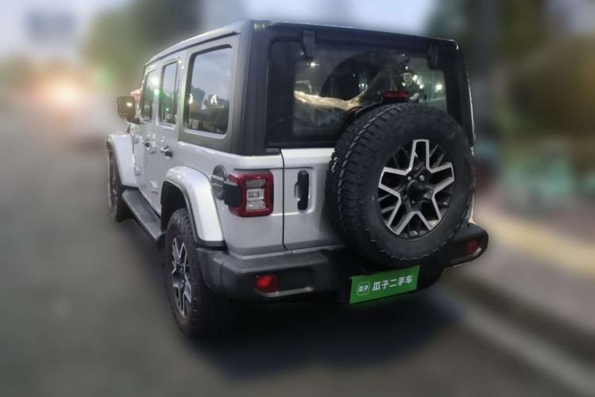 Used Jeep Wrangler 2024 2.0T Sahara Four-Door Edition Rear Left 45 Deg