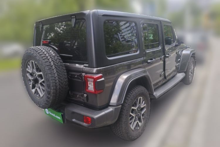 Used Jeep Wrangler 2024 2.0T Sahara Four-Door Edition Rear Right 45 Deg
