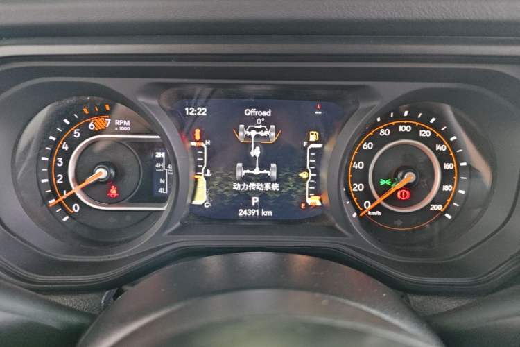 Used Jeep Wrangler 2024 2.0T Robin Hood Four-Door Edition Instrument Cluster