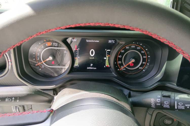 Used Jeep Wrangler 2024 2.0T Robin Hood Four-Door Edition Instrument Cluster