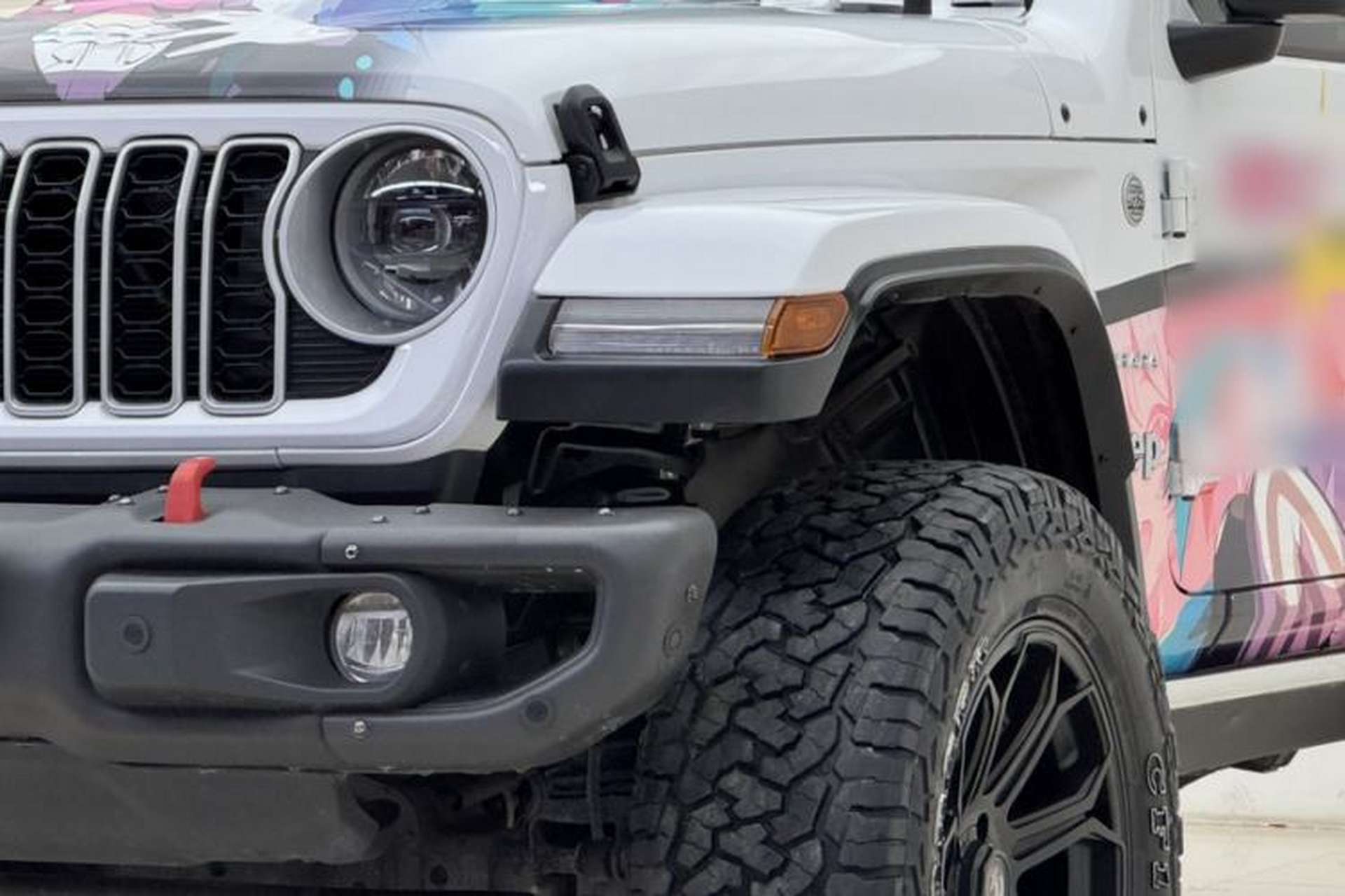Used Jeep Wrangler 2024 2.0T Sahara Four-Door Edition Left Front Headlight