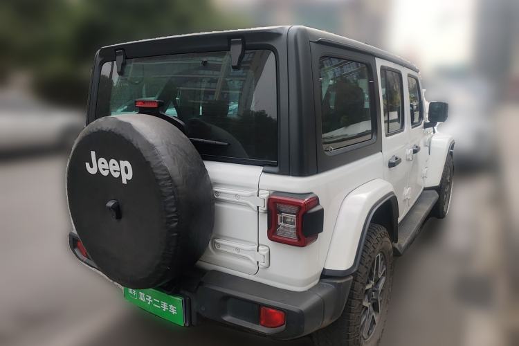 Used Jeep Wrangler 2024 2.0T Sahara Four-Door Edition Rear Right 45 Deg