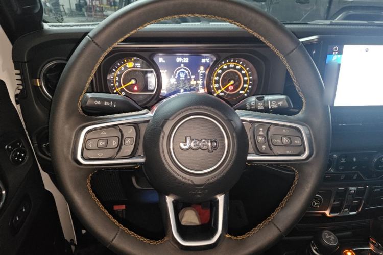 Used Jeep Wrangler 2024 2.0T Sahara Four-Door Edition Steering Wheel