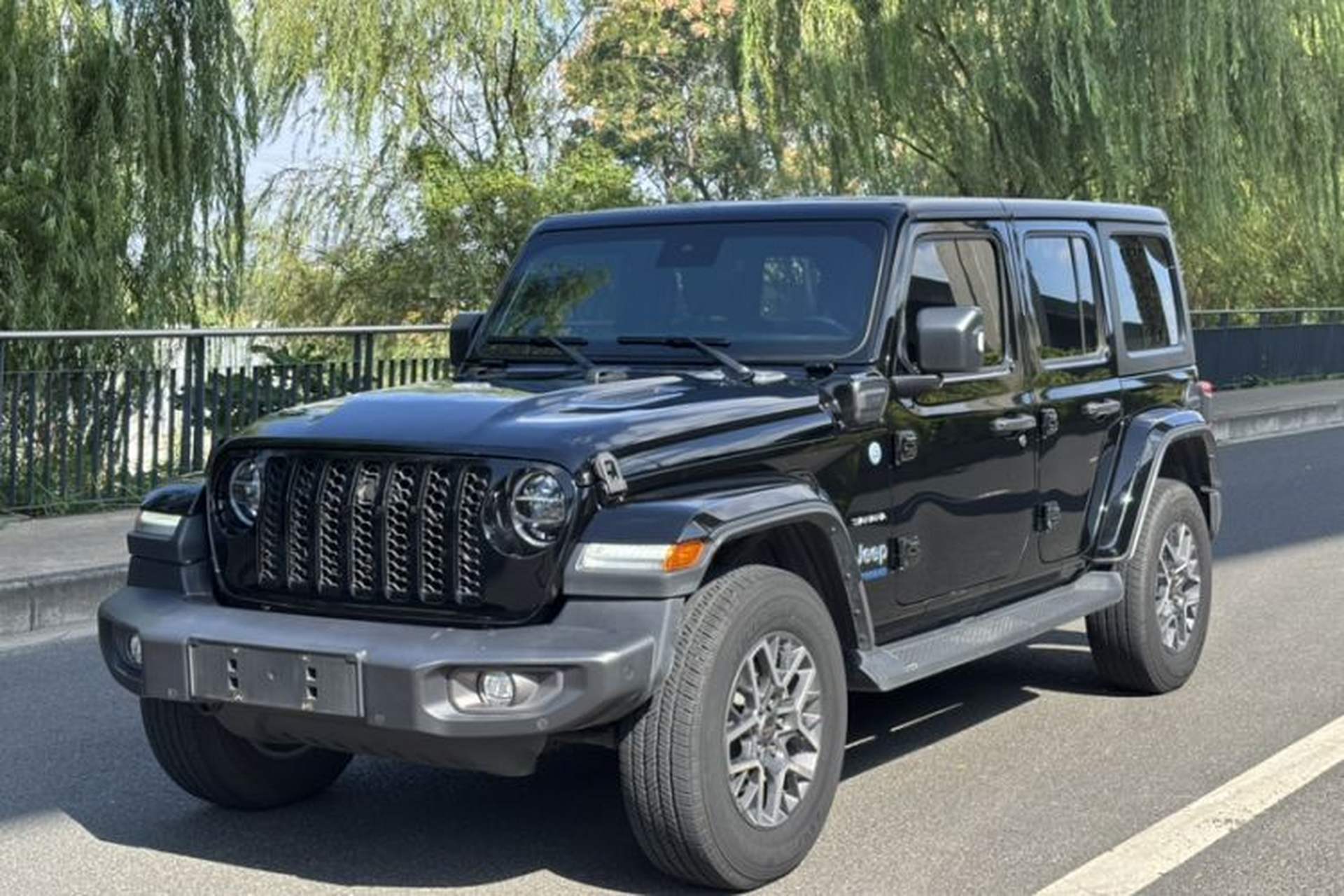 Used Jeep Wrangler New Energy 2021 Four-Door 2.0T 4xe Sahara Exterior 12
