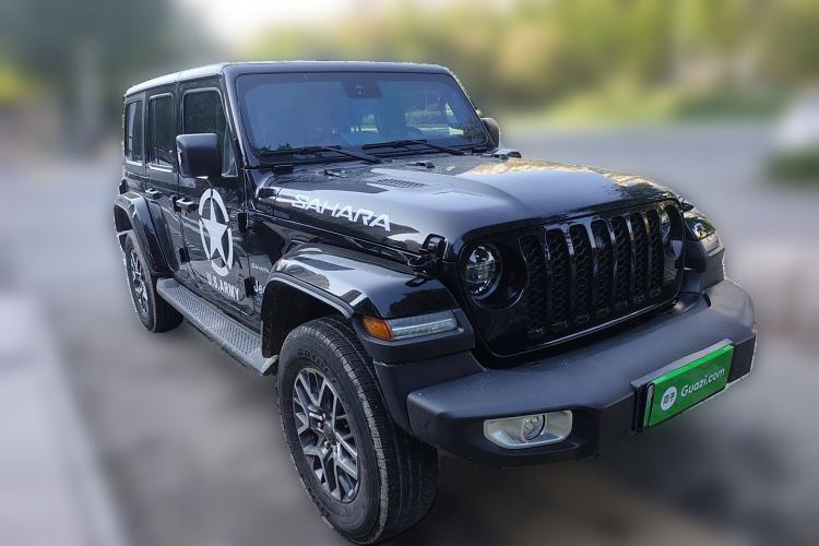 Used Jeep Wrangler New Energy 2021 Four-Door 2.0T 4xe Sahara Front Right 45 Deg