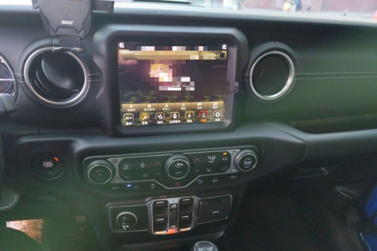 Used Jeep Wrangler New Energy 2021 Four-Door 2.0T 4xe Sahara First Edition Audio And AC Panel