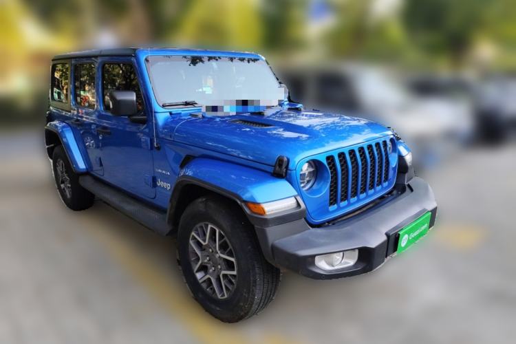Used Jeep Wrangler New Energy 2021 Four-Door 2.0T 4xe Sahara First Edition Front Right 45 Deg