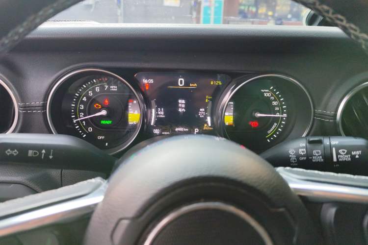 Used Jeep Wrangler New Energy 2021 Four-Door 2.0T 4xe Sahara First Edition Instrument Cluster
