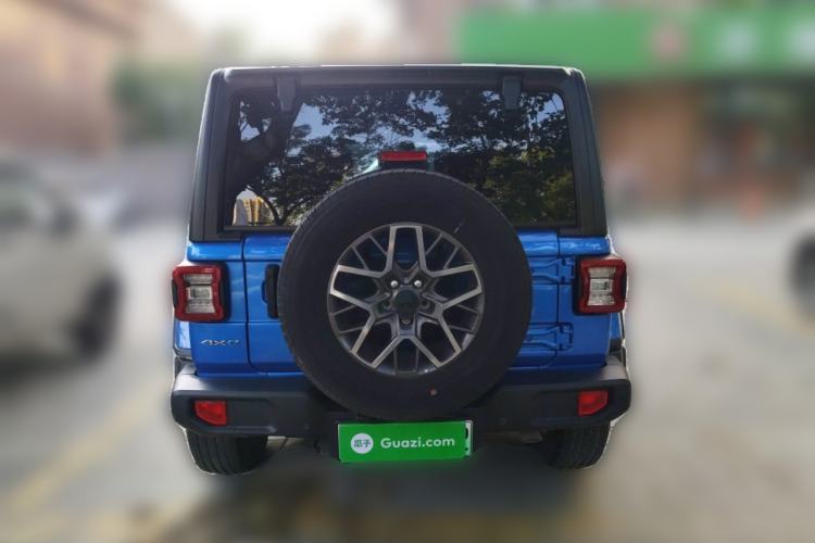 Used Jeep Wrangler New Energy 2021 Four-Door 2.0T 4xe Sahara First Edition Rear