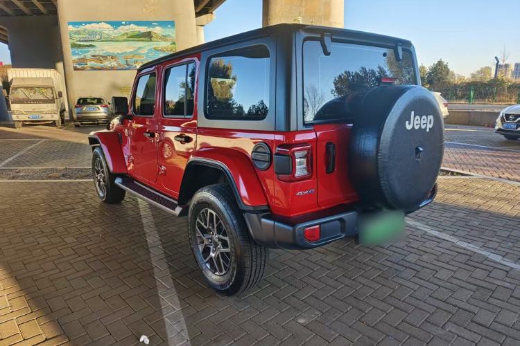 Used Jeep Wrangler New Energy 2021 Four-Door 2.0T 4xe Sahara First Edition Exterior 3