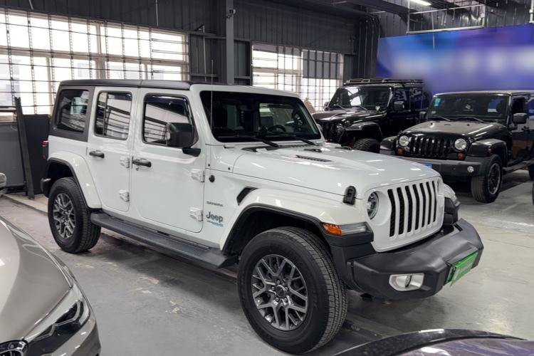 Used Jeep Wrangler New Energy 2021 Four-Door 2.0T 4xe Sahara First Edition Exterior 2