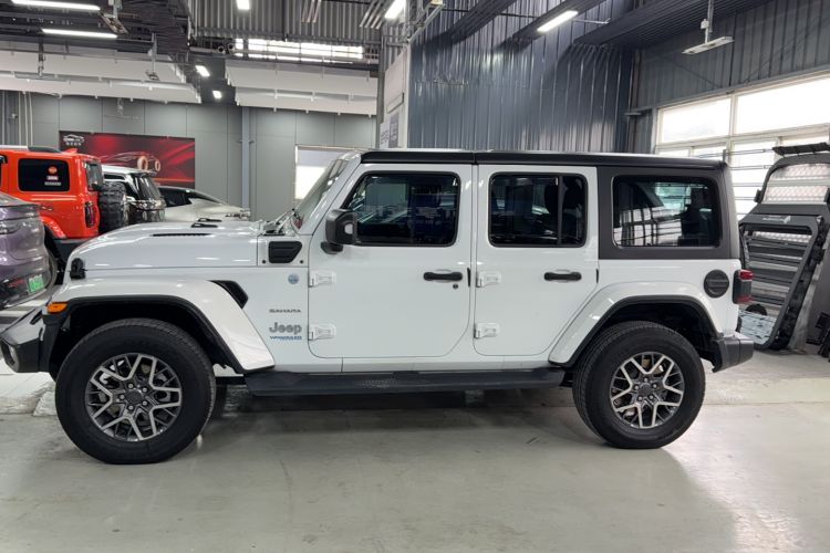 Used Jeep Wrangler New Energy 2021 Four-Door 2.0T 4xe Sahara First Edition Exterior 3