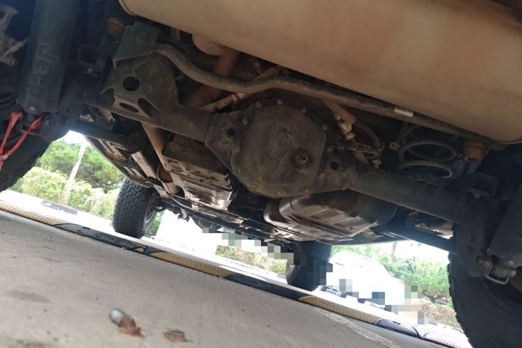 Used Jeep Wrangler New Energy 2021 Four-Door 2.0T 4xe Robin Hood Chassis Rear