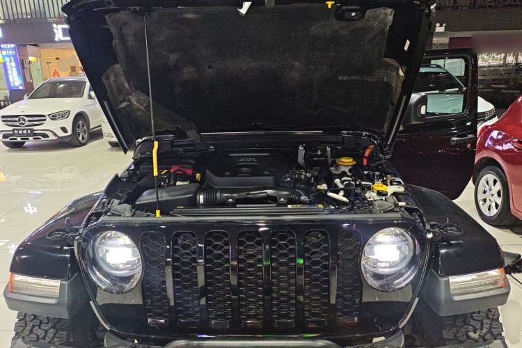 Used Jeep Wrangler New Energy 2021 Four-Door 2.0T 4xe Sahara Engine Bay