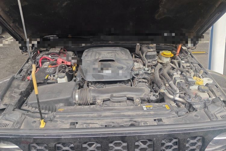 Used Jeep Wrangler New Energy 2021 Four-Door 2.0T 4xe Sahara Engine Bay