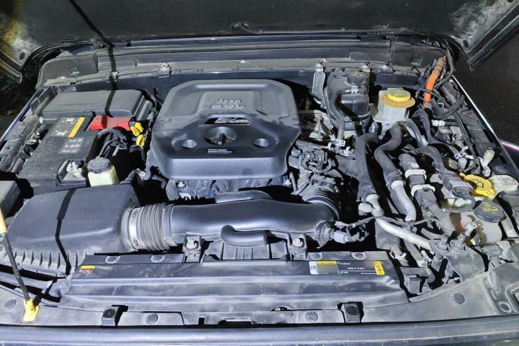 Used Jeep Wrangler New Energy 2021 Four-Door 2.0T 4xe Sahara Engine Bay