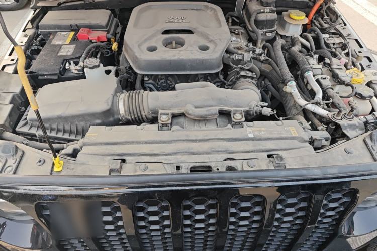 Used Jeep Wrangler New Energy 2021 Four-Door 2.0T 4xe Sahara Engine Bay