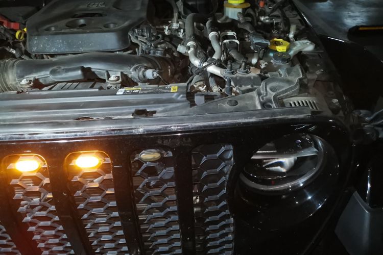 Used Jeep Wrangler New Energy 2021 Four-Door 2.0T 4xe Sahara Engine Bay Left