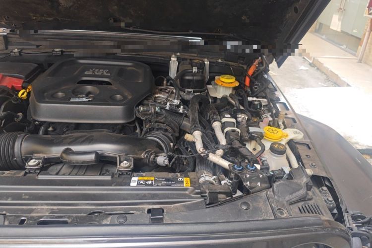 Used Jeep Wrangler New Energy 2021 Four-Door 2.0T 4xe Sahara First Edition Engine Bay Left