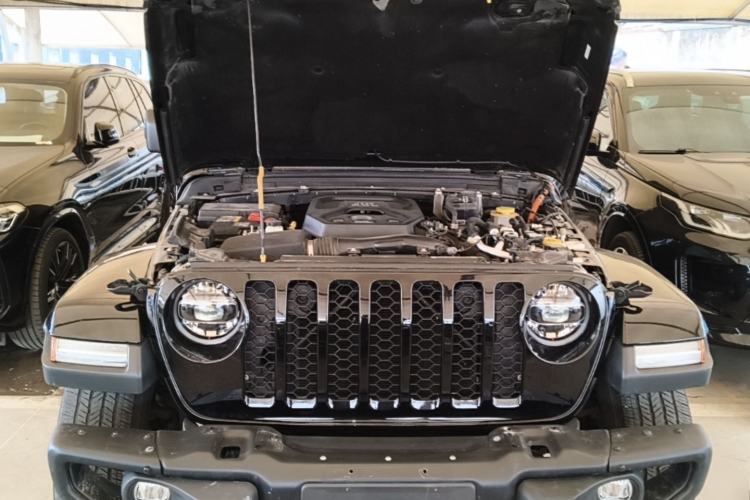Used Jeep Wrangler New Energy 2021 Four-Door 2.0T 4xe Sahara Engine Bay