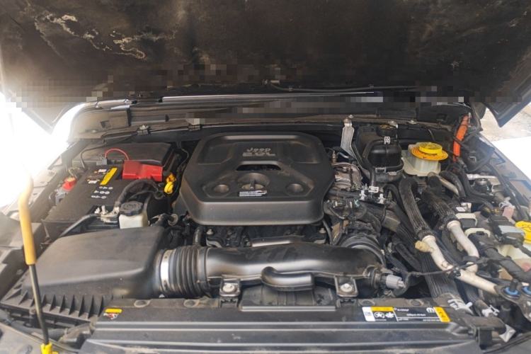 Used Jeep Wrangler New Energy 2021 Four-Door 2.0T 4xe Sahara First Edition Engine Bay