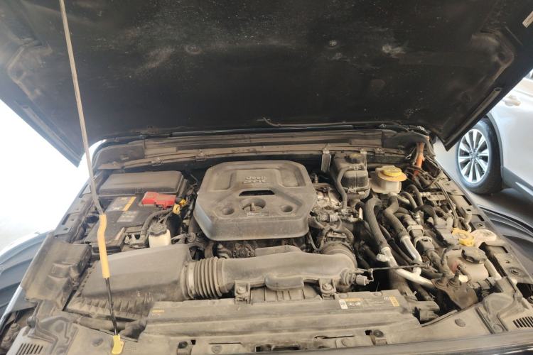 Used Jeep Wrangler New Energy 2021 Four-Door 2.0T 4xe Sahara First Edition Engine Bay