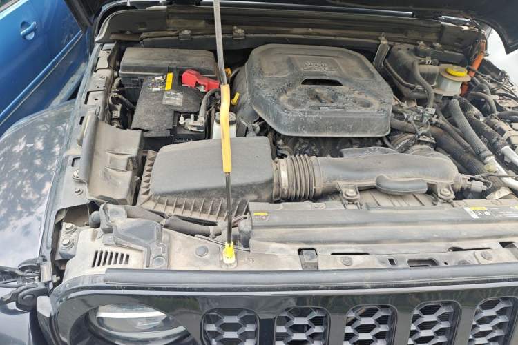 Used Jeep Wrangler New Energy 2021 Four-Door 2.0T 4xe Sahara First Edition Engine Bay Right