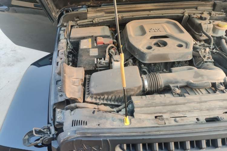 Used Jeep Wrangler New Energy 2021 Four-Door 2.0T 4xe Sahara First Edition Engine Bay Right
