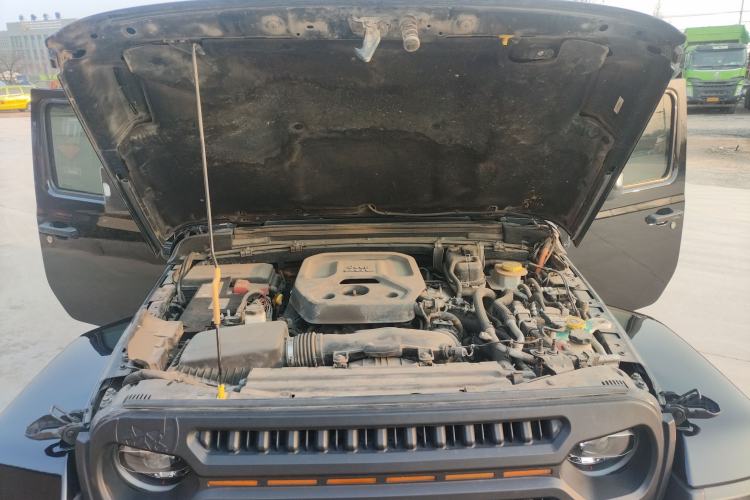 Used Jeep Wrangler New Energy 2021 Four-Door 2.0T 4xe Sahara First Edition Engine Bay