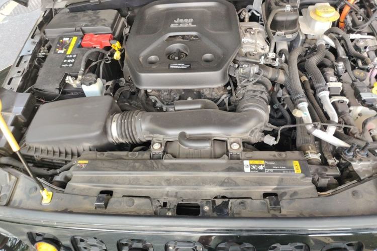 Used Jeep Wrangler New Energy 2021 Four-Door 2.0T 4xe Sahara Engine Bay
