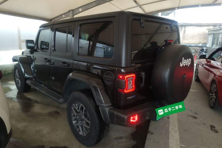 Used Jeep Wrangler New Energy 2021 Four-Door 2.0T 4xe Sahara Exterior 2