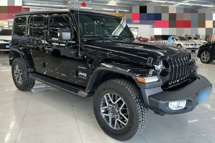 Used Jeep Wrangler New Energy 2021 Four-Door 2.0T 4xe Sahara First Edition Exterior 7