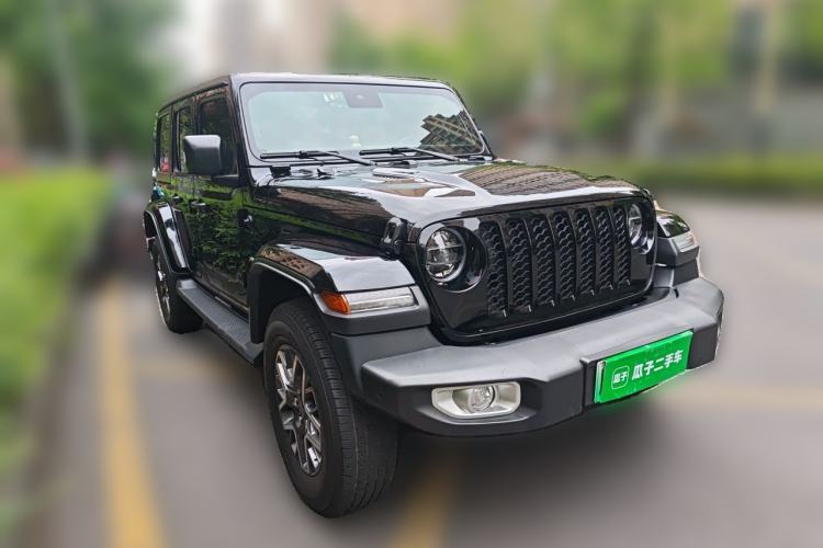 Used Jeep Wrangler New Energy 2021 Four-Door 2.0T 4xe Sahara First Edition Front Right 45 Deg