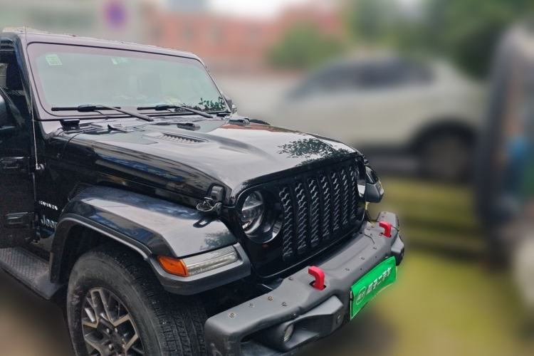 Used Jeep Wrangler New Energy 2021 Four-Door 2.0T 4xe Sahara First Edition Front Right 45 Deg