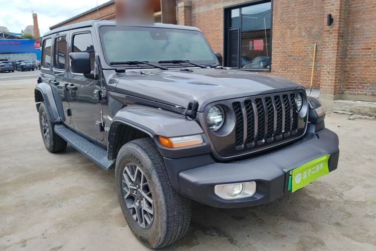 Used Jeep Wrangler New Energy 2021 Four-Door 2.0T 4xe Sahara Front Right 45 Deg