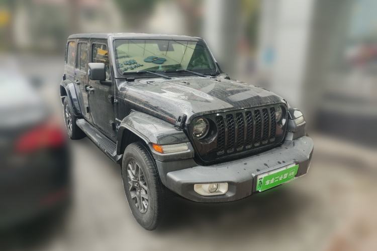 Used Jeep Wrangler New Energy 2021 Four-Door 2.0T 4xe Sahara First Edition Front Right 45 Deg