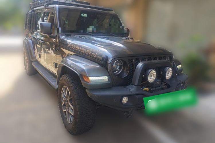 Used Jeep Wrangler New Energy 2021 Four-Door 2.0T 4xe Sahara First Edition Front Right 45 Deg