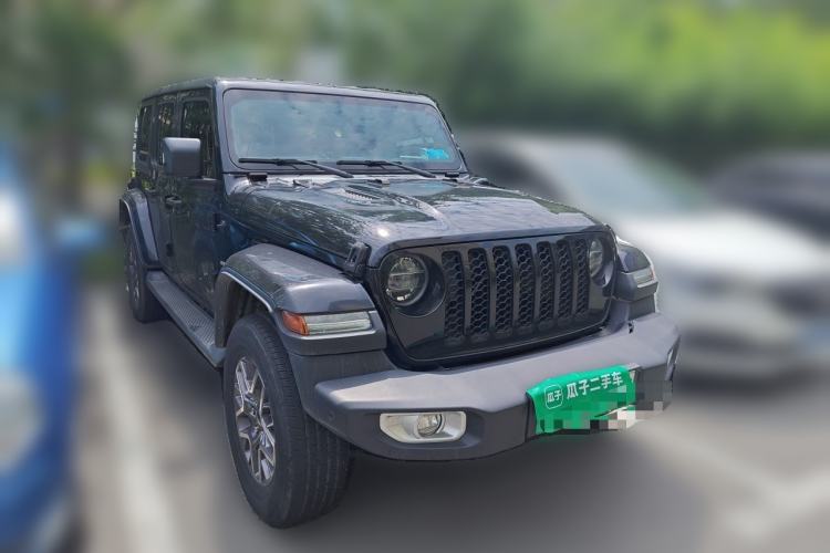 Used Jeep Wrangler New Energy 2021 Four-Door 2.0T 4xe Sahara First Edition Front Right 45 Deg