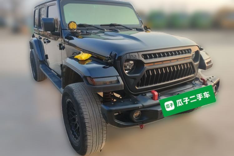 Used Jeep Wrangler New Energy 2021 Four-Door 2.0T 4xe Sahara First Edition Front Right 45 Deg