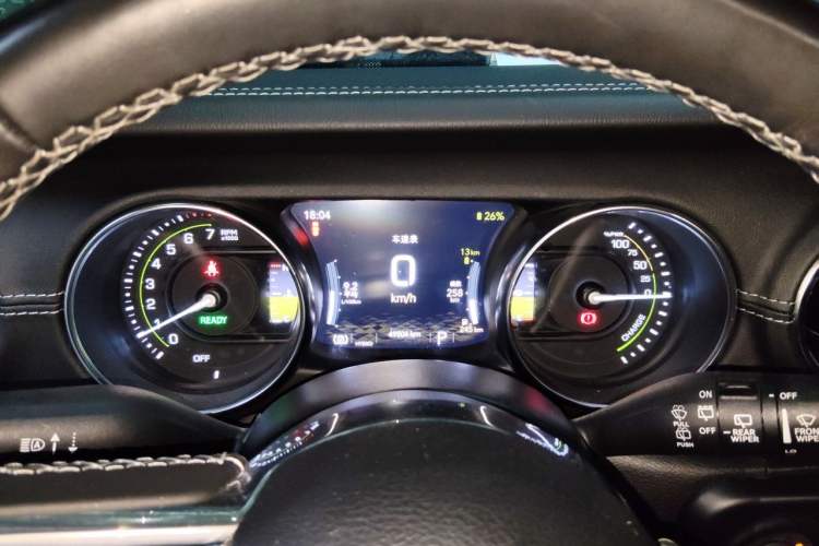 Used Jeep Wrangler New Energy 2021 Four-Door 2.0T 4xe Sahara Instrument Cluster